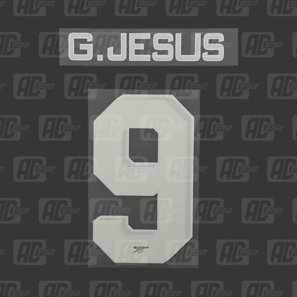 G.JESUS 9 - Official Arsenal 2023/2024 Third Cup Printing