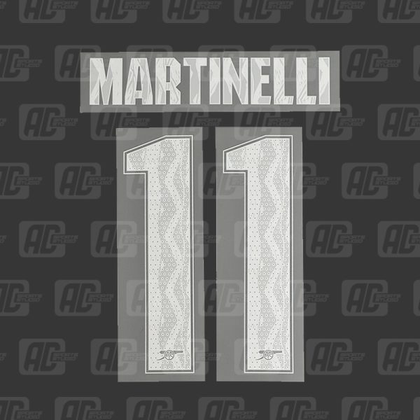 MARTINELLI 11 - Official Arsenal 2024/2025 Away Cup Printing