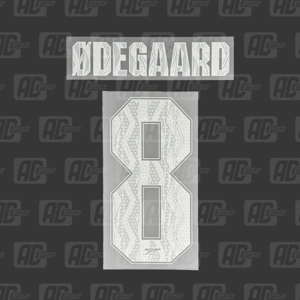 ODEGAARD 8 - Official Arsenal 2024/2025 Away Cup Printing