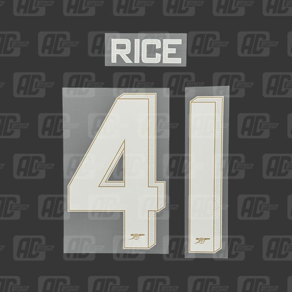 RICE 41 - Official Arsenal 2023/2024 Home Cup Printing