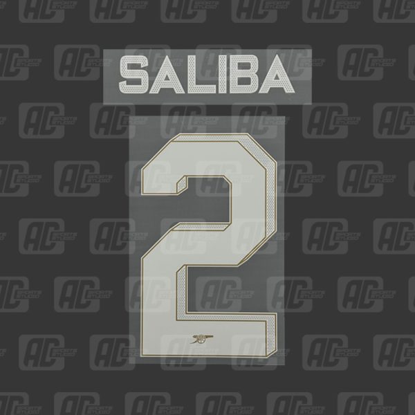 SALIBA 2 - Official Arsenal 2023/2024 Home Cup Printing