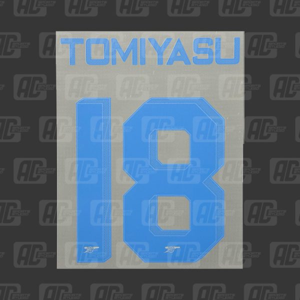 TOMIYASU 18 - Official Arsenal 2023/2024 Away Cup Printing