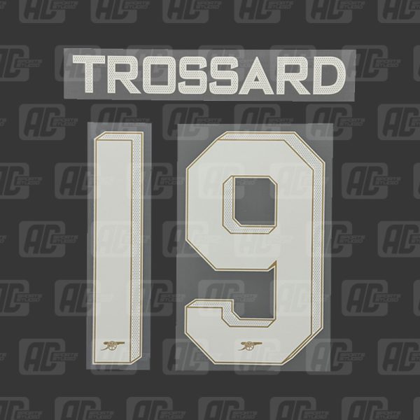 TROSSARD 19 - Official Arsenal 2023/2024 Home Cup Printing