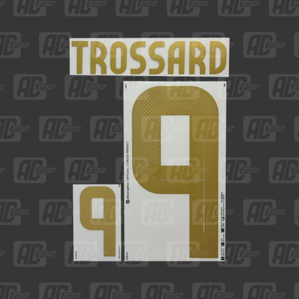 TROSSARD 9- Official Belgium 2024 Home Printing