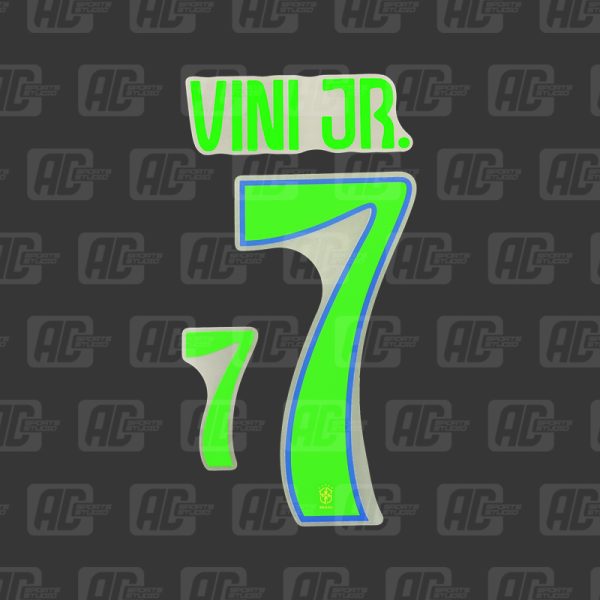 VINI JR. 7 - Official Brazil 2024 Home Printing