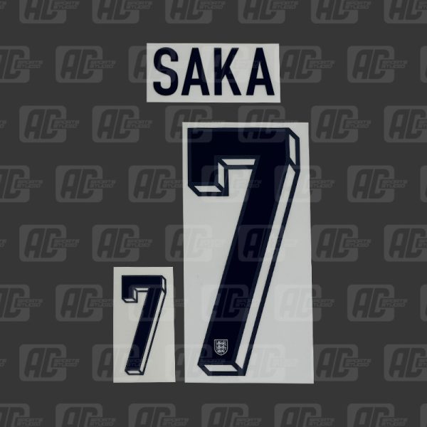 SAKA 7 - Official England 2024 Home Printing