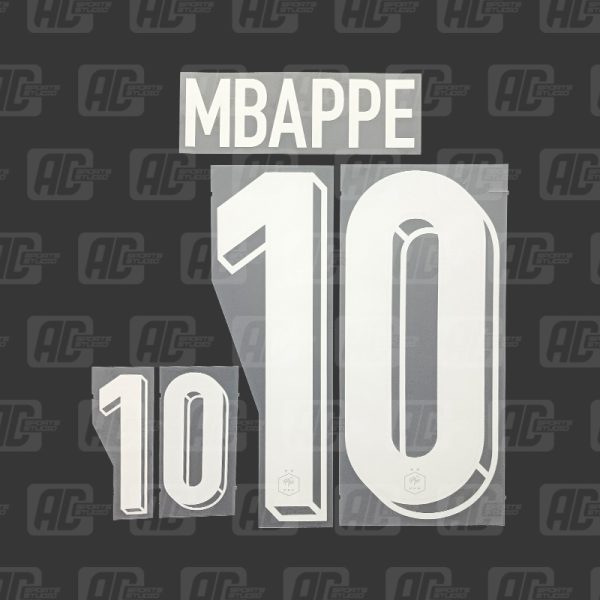 MBAPPE 10 - Official France 2024 Home Printing