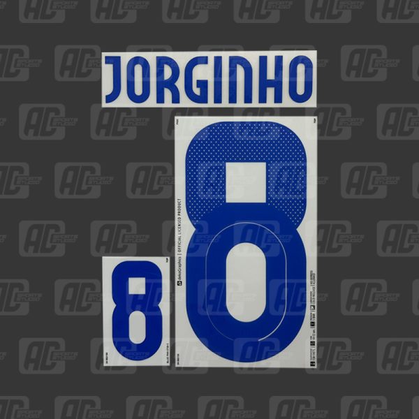 JORGINHO 8 - Official Italy 2024 Away Printing