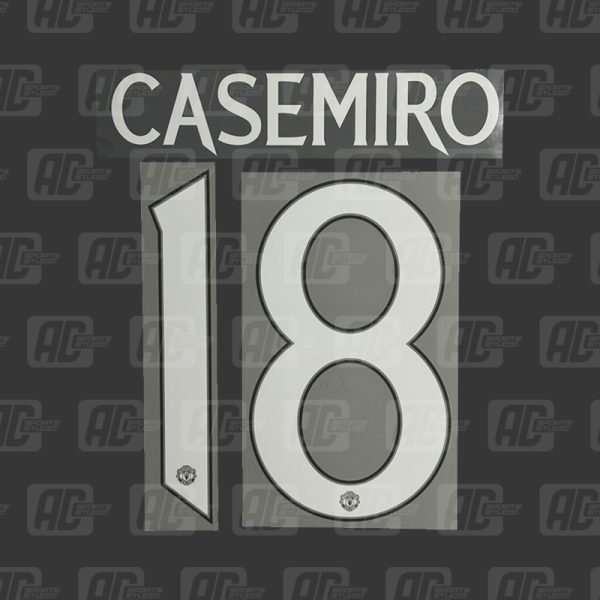 CASEMIRO 18 - Official Manchester United 2023/2024 Home Cup Printing