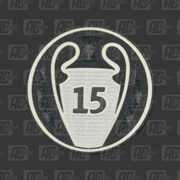 Official Sporting iD UEFA UCL Starball 15 Times Winner 2024 Patch