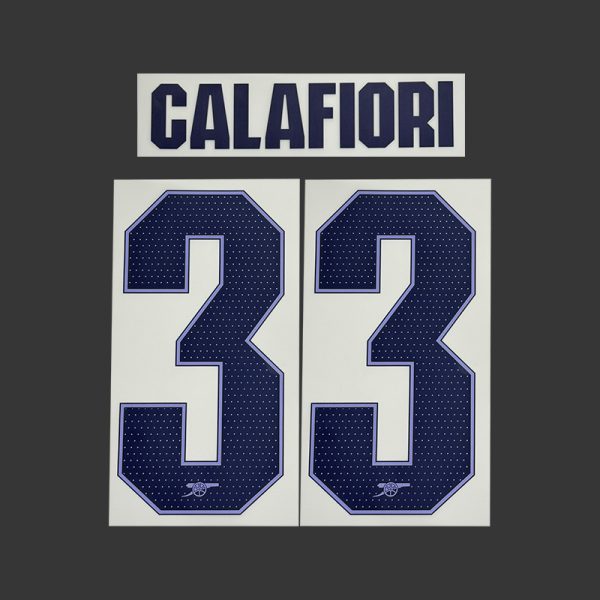 CALAFIORI 33 - Official Arsenal 2024/2025 Third Cup Printing