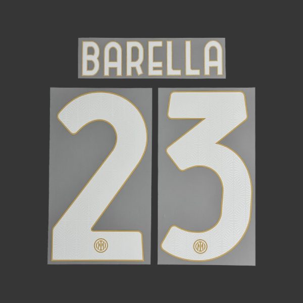 BARELLA 23 - Official Inter Milan 2024/2025 Home Printing